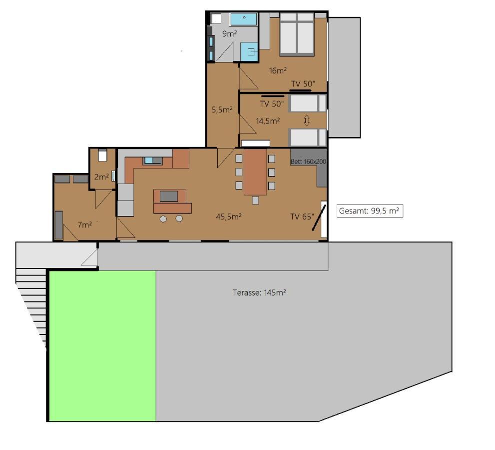 Apartament Panorama Alpendorf Sankt Johann im Pongau Zewnętrze zdjęcie
